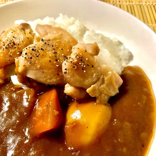 ローストチキンカレー